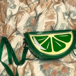 Jelly Lime Slice Purse